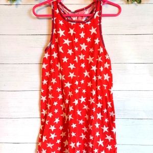 Cat & Jack Red Star Dress